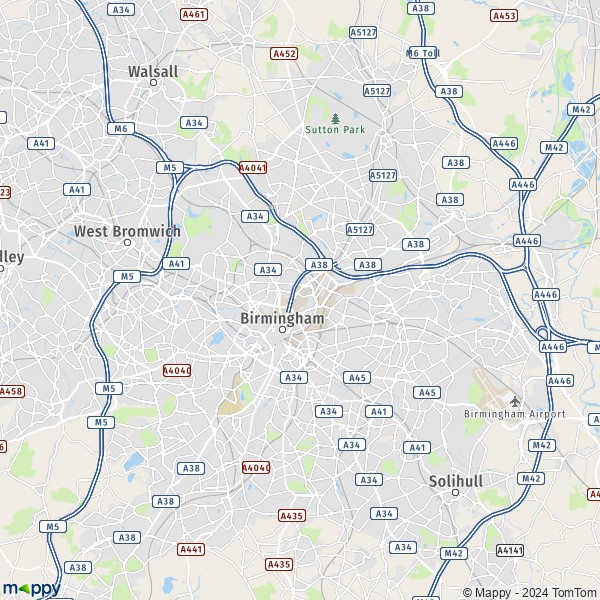 Plan Birmingham : Carte De Birmingham (B1 1) Et Infos Pratiques